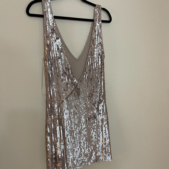 Free People Sequin Shift Dress - Picture 2 of 2